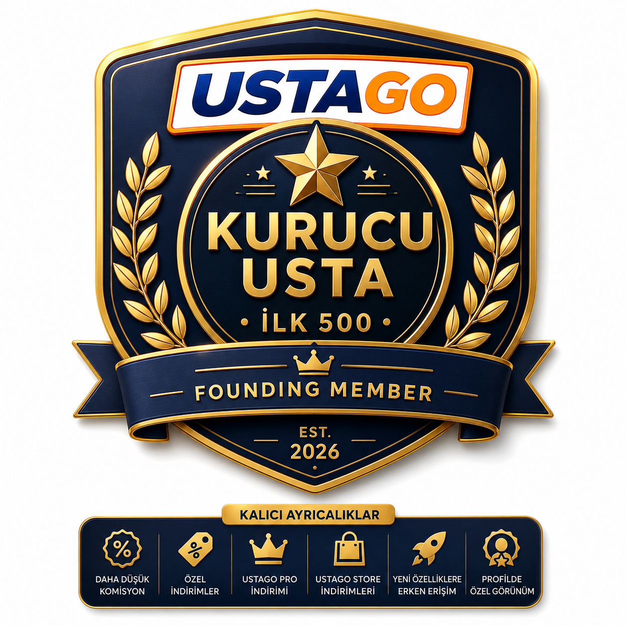Kurucu Usta rozeti
